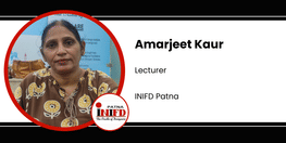 Interview Amarjeet Kaur Lecturer at INIFD Patna